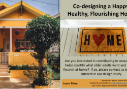 An invitation from QUT to participate in research on Co-designing a Happy, Healthy, Flourishing Home preview image