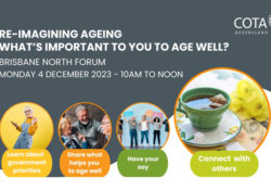 Re-Imagining Ageing – Brisbane North Forum preview image